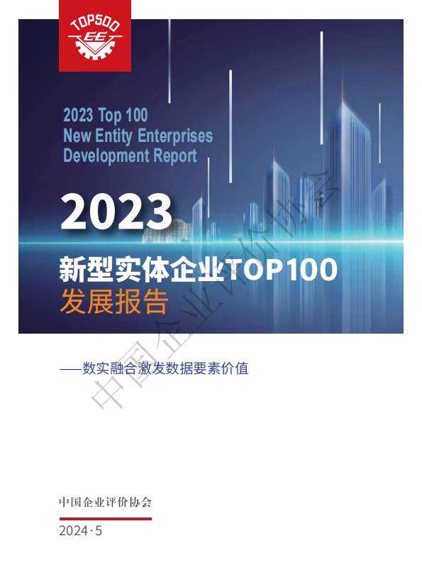 2023新型实体企业 TOP100发展报告