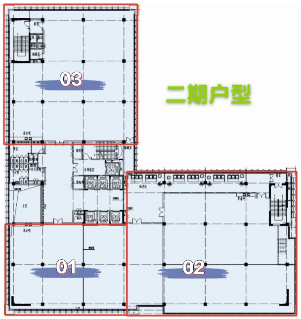 天源迪科科技园办公室户型